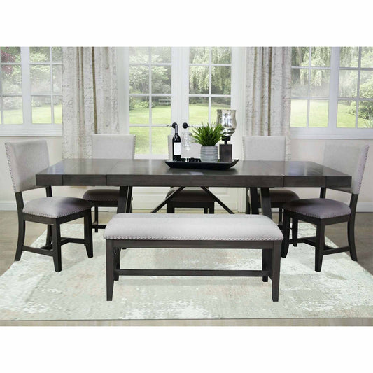 Modern and Contemporary Wool & Silk Hand Knotted Rug Ivory No Border 8.0X10.0 -O079271