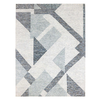 Modern and Contemporary Wool Hand Knotted Rug Grey No Border 9.1X12.3 -O079299