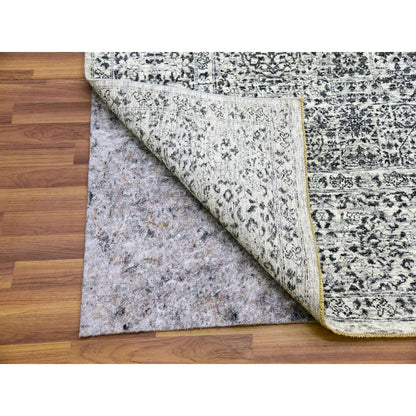 Mamluk Wool Hand Knotted Rug Ivory Ivory 8.0X9.10 -O079471