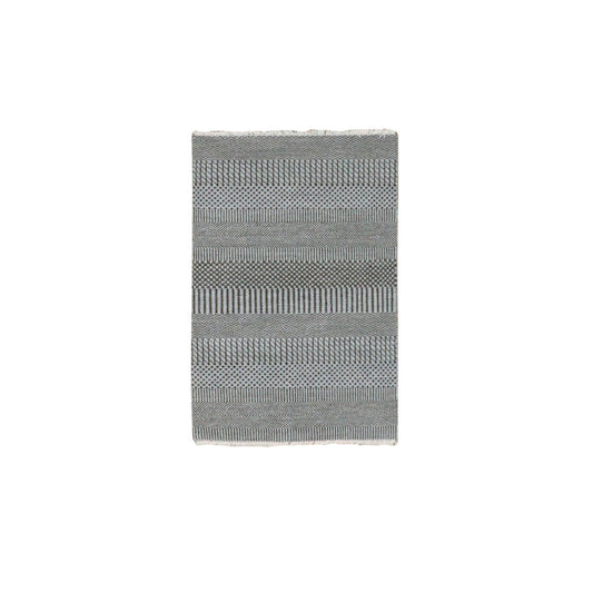 Modern and Contemporary Wool Hand Knotted Rug Grey No Border 2.2X3.3 -O079638