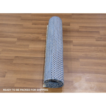 Modern and Contemporary Wool Hand Knotted Rug Grey No Border 2.1X3.3 -O079642