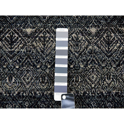 Modern and Contemporary Wool Hand Knotted Rug Grey No Border 5.0X7.1 -O079664