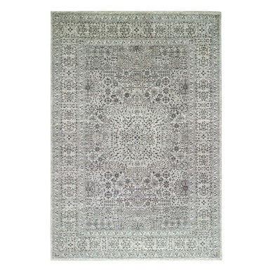 Mamluk Wool Hand Knotted Rug Ivory Ivory 12.0X17.10 -O079680