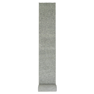 Modern and Contemporary Wool Hand Knotted Rug Grey No Border 2.5X29.7 -O079751
