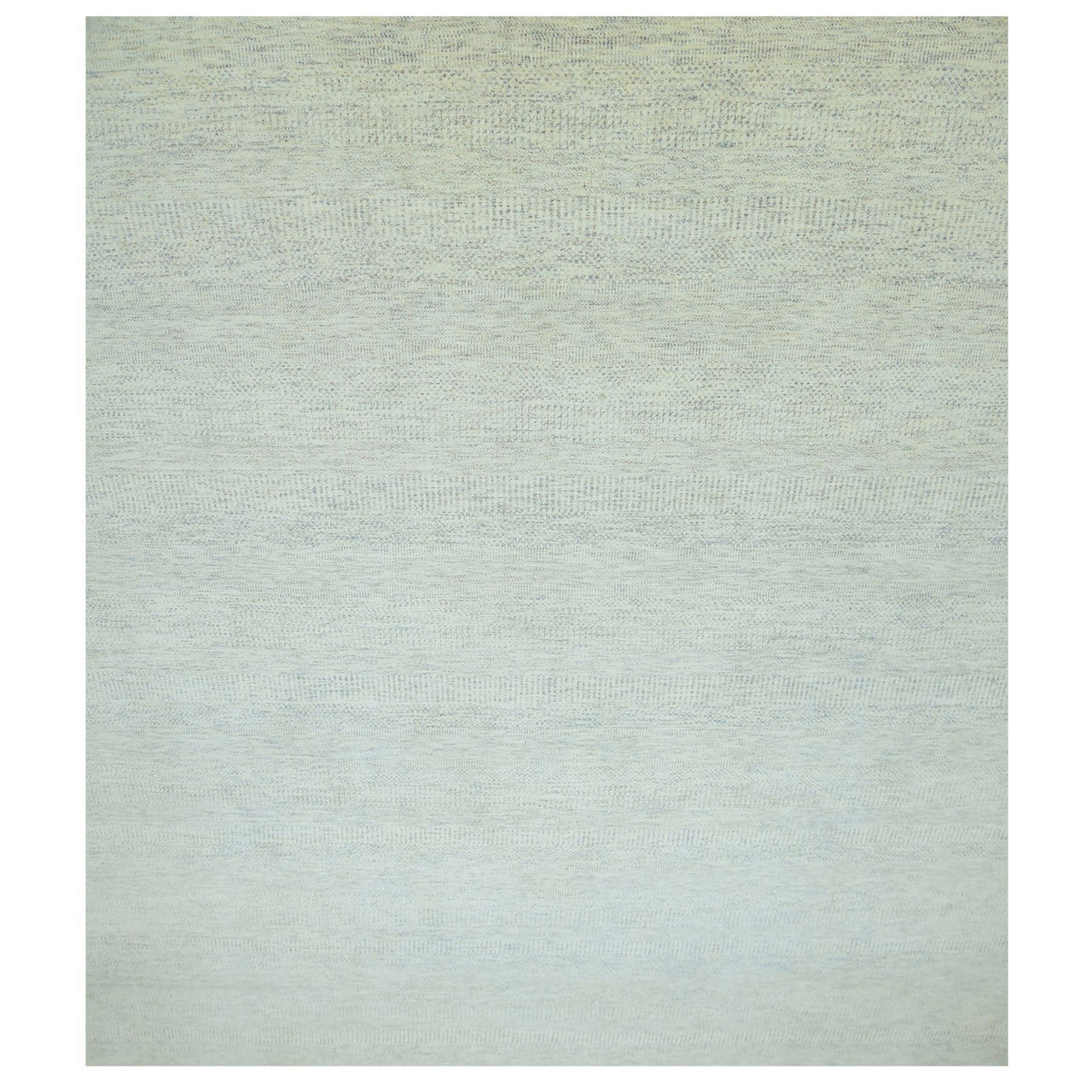 Gray 14'1" x 15'11" Modern and Contemporary Hand knotted Wool Rug - Sku: O079762