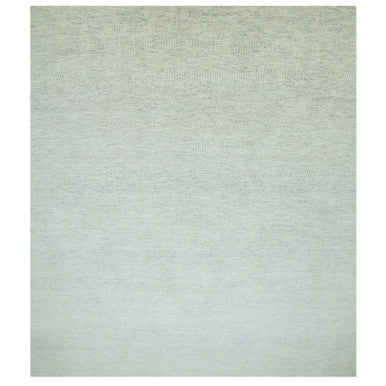 Modern and Contemporary Wool Hand Knotted Rug Grey No Border 14.1X15.11 -O079762