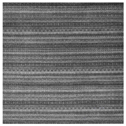 Modern and Contemporary Wool Hand Knotted Rug Grey No Border 12.0X11.11 -O079772