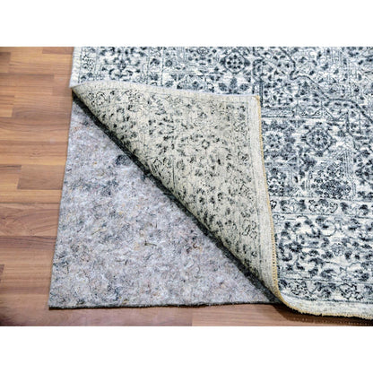 Mamluk Wool Hand Knotted Rug Ivory Ivory 6.0X6.0 -O079798