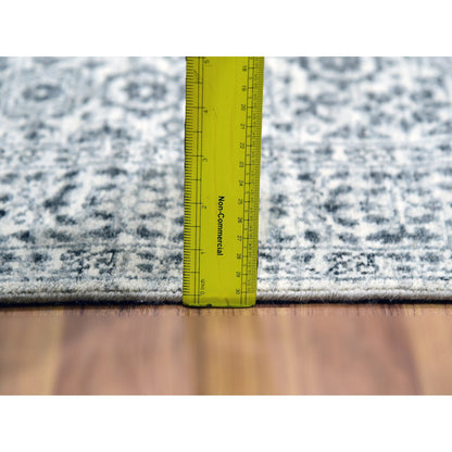 Mamluk Wool Hand Knotted Rug Ivory Ivory 2.11X5.3 -O079810