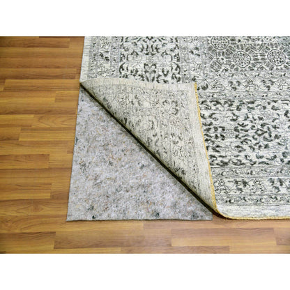 Mamluk Wool Hand Knotted Rug Ivory Ivory 11.11X12.0 -O079984