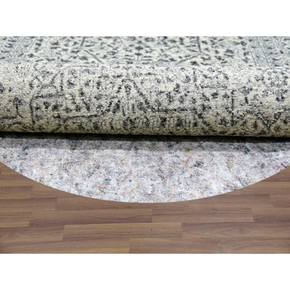 Mamluk Wool Hand Knotted Rug Ivory Ivory 10.0X10.1 -O079986