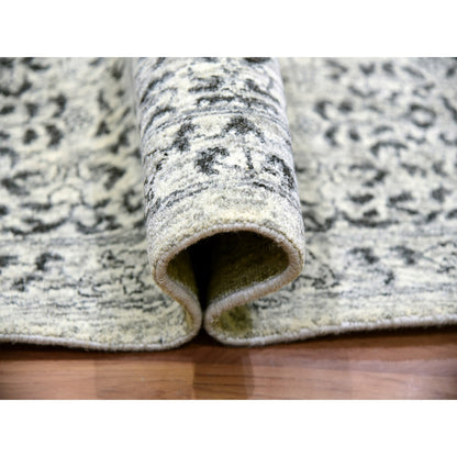 Mamluk Wool Hand Knotted Rug Ivory Ivory 10.0X10.1 -O079986