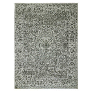 Mamluk Wool Hand Knotted Rug Ivory Ivory 9.0X12.2 -O079987