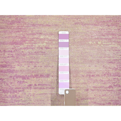 Modern and Contemporary Wool Hand Knotted Rug Pink No Border 2.2X3.3 -O080358