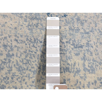 Modern and Contemporary Wool Hand Knotted Rug Grey No Border 2.0X3.2 -O080428