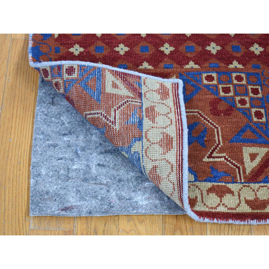 Mamluk Wool Hand Knotted Rug Brown No Border 2.1X2.1 -O080467