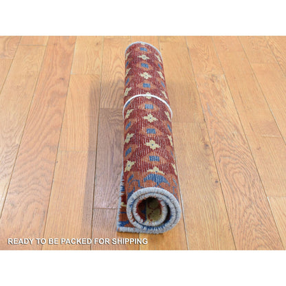 Mamluk Wool Hand Knotted Rug Brown No Border 2.1X2.1 -O080467