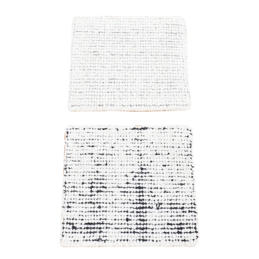 Modern and Contemporary Wool Hand Knotted Rug Ivory No Border 1.1X1.1 -O080495