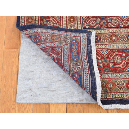 Persian Wool Hand Knotted Rug Red Cordovan Red 7.9X10.10 -O080778