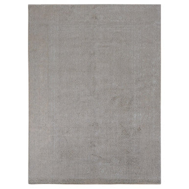 Modern and Contemporary Wool & Silk Hand Loomed Rug Grey No Border 8.9X12.1 -O080819