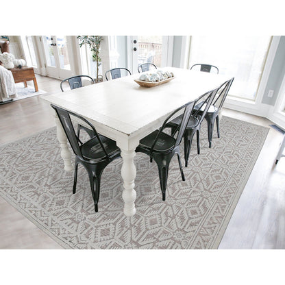 Tribal & Geometric Wool Hand Knotted Rug Blue Blue 9.0X12.0 -O080823