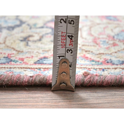 Overdyed & Vintage Worn Wool Hand Knotted Rug Multicolored No Border 1.9X1.8 -O081957