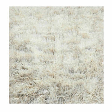 Modern and Contemporary Wool Hand Knotted Rug Beige 3.0x3.0 -O082021