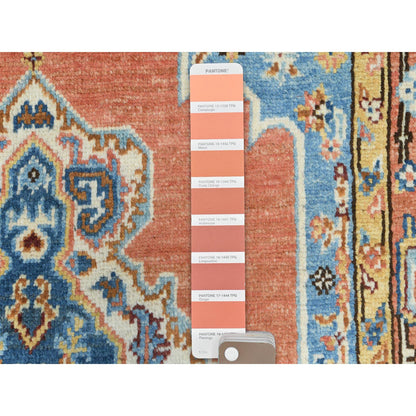 Heriz Wool Hand Knotted Rug Red Red 3.0X5.0 -O082512