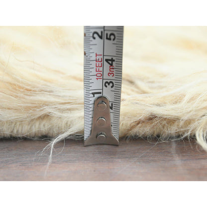 Modern and Contemporary Wool Hand Knotted Rug Beige No Border 3.0X5.4 -O082572