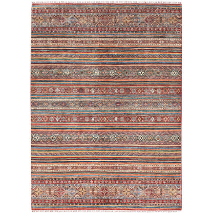 Kazak Wool Hand Knotted Rug Red No Border 8.8X12.0 -O082685