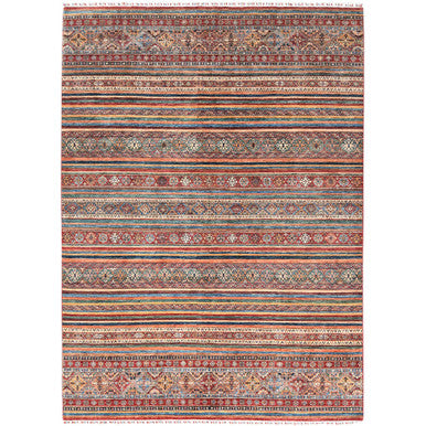 Kazak Wool Hand Knotted Rug Red No Border 8.8X12.0 -O082685