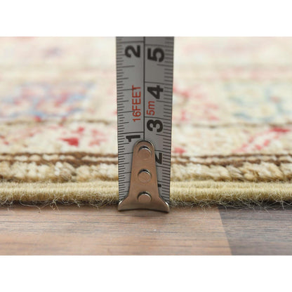 Kazak Wool Hand Knotted Rug Brown Brown 2.7X7.9 -O082730