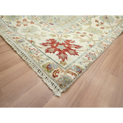 Transitional Wool Hand Knotted Rug Grey 9.1x12.3 -O083200