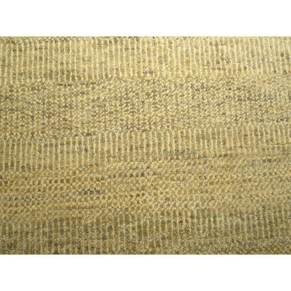 Modern and Contemporary Wool & Silk Hand Knotted Rug Brown 6.0x9.0 -O083214