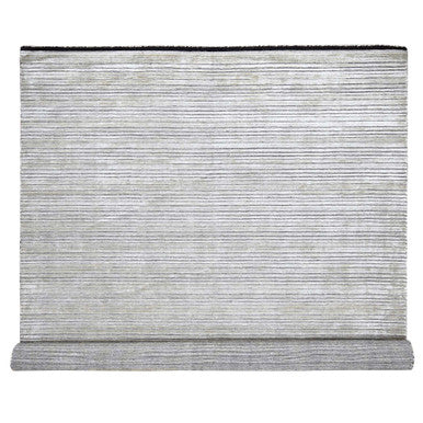 Modern and Contemporary Wool & Silk Hand Loomed Rug Brown No Border 10.0X14.0 -O084165