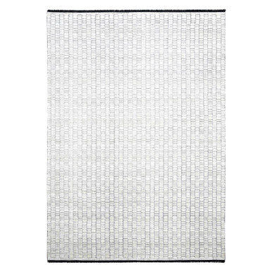 Modern and Contemporary Wool & Silk Hand Loomed Rug Ivory No Border 9.0X12.2 -O084225