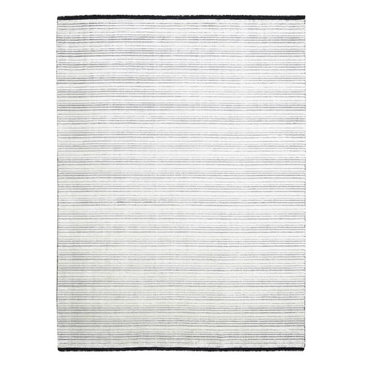 Modern and Contemporary Wool & Silk Hand Loomed Rug Ivory No Border 9.0X12.1 -O084278