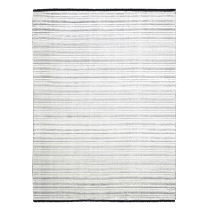 Modern and Contemporary Wool & Silk Hand Loomed Rug Ivory No Border 9.0X12.1 -O084280