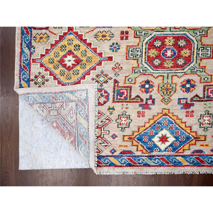 Heriz Wool Hand Knotted Rug Brown Blue 12.0X17.9 -O084389