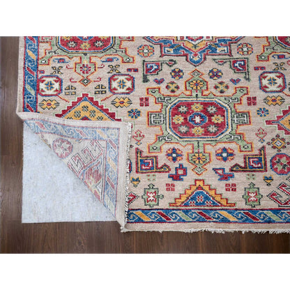 Heriz Wool Hand Knotted Rug Brown Sapphire Blue 11.9X14.10 -O084493