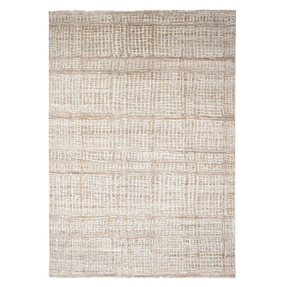 Modern and Contemporary Wool Hand Knotted Rug Brown No Border 8.11X11.11 -O084535