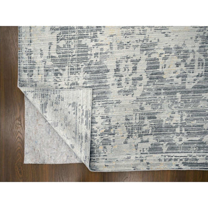 Modern and Contemporary Wool Hand Knotted Rug Ivory No Border 9.0X11.10 -O084579