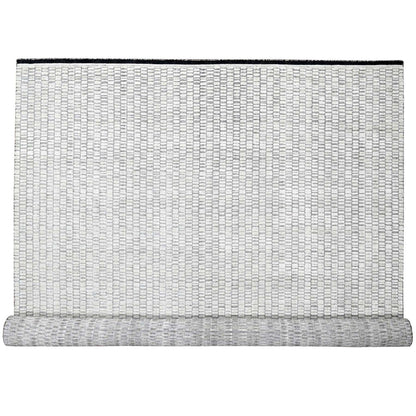 Modern and Contemporary Wool and Plant based Silk Hand Loomed Rug Ivory No Border 12.2X18.0 -O084586