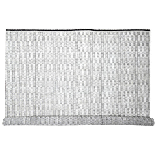 Modern and Contemporary Wool and Plant based Silk Hand Loomed Rug Ivory No Border 13.11X16.1 -O084587