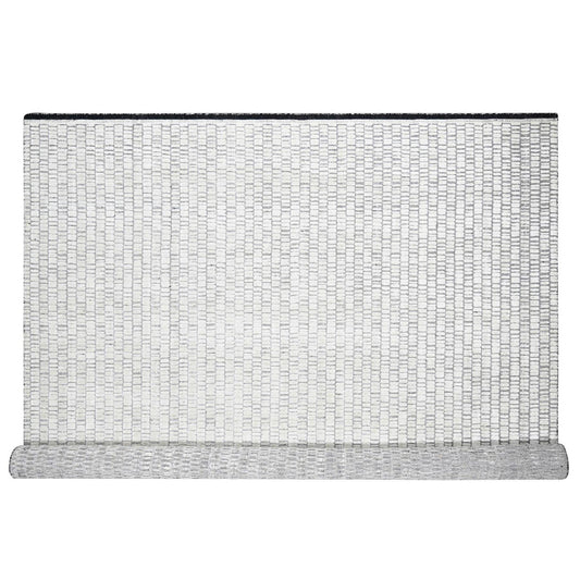 Modern and Contemporary Wool and Plant based Silk Hand Loomed Rug Ivory No Border 12.2X14.11 -O084632