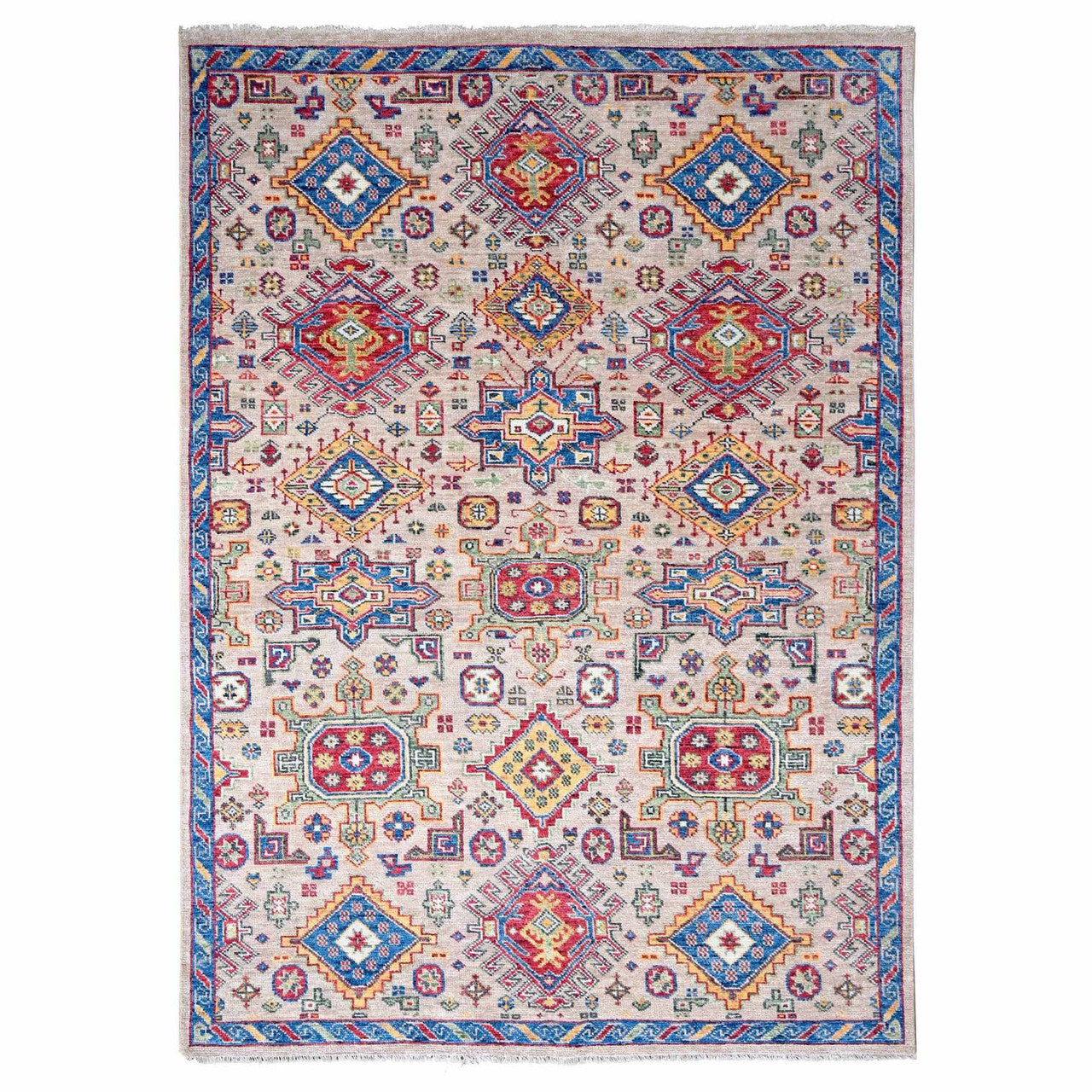 Brown 9'0" x 11'10" Heriz Sapphire Hand knotted Wool Rug -O084645