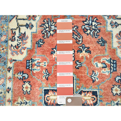 Heriz Wool Hand Knotted Rug Red Red 2.10X4.10 -O085002