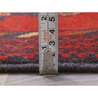 Tribal & Geometric Wool Hand Knotted Rug Red Red 1.9X3.3 -O085146