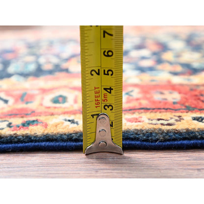 Heriz Wool Hand Knotted Rug Blue Red 2.0X2.10 -O085468