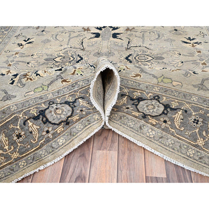 Heriz Wool Hand Knotted Rug Grey Grey 6.0X8.9 -O085611